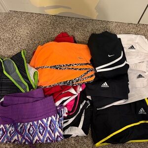 Nike BCG and Adidas Athletic Shorts Lot